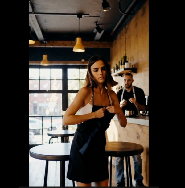 A Nice Coffee and a Blowjob in Rome